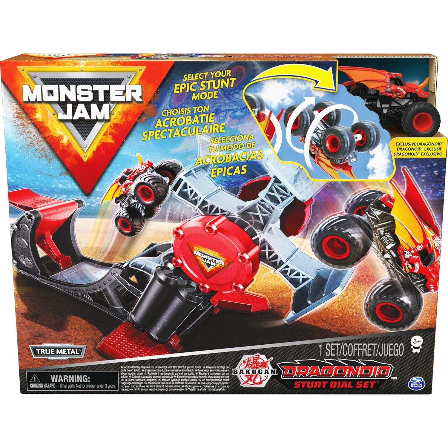 Set de Juego Bakugan Dragonoid Stunt Dial - Monster Jam