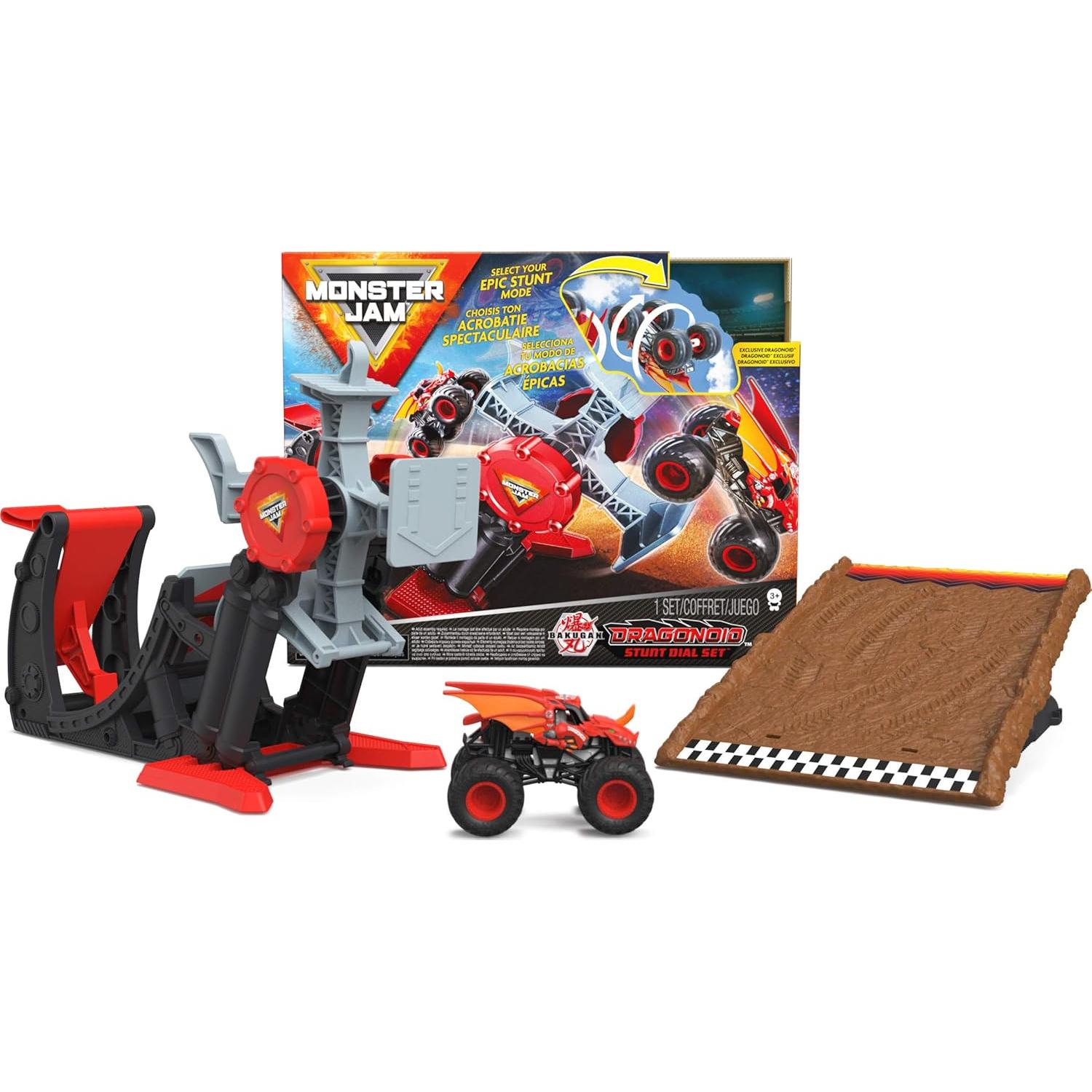 Set de Juego Bakugan Dragonoid Stunt Dial - Monster Jam