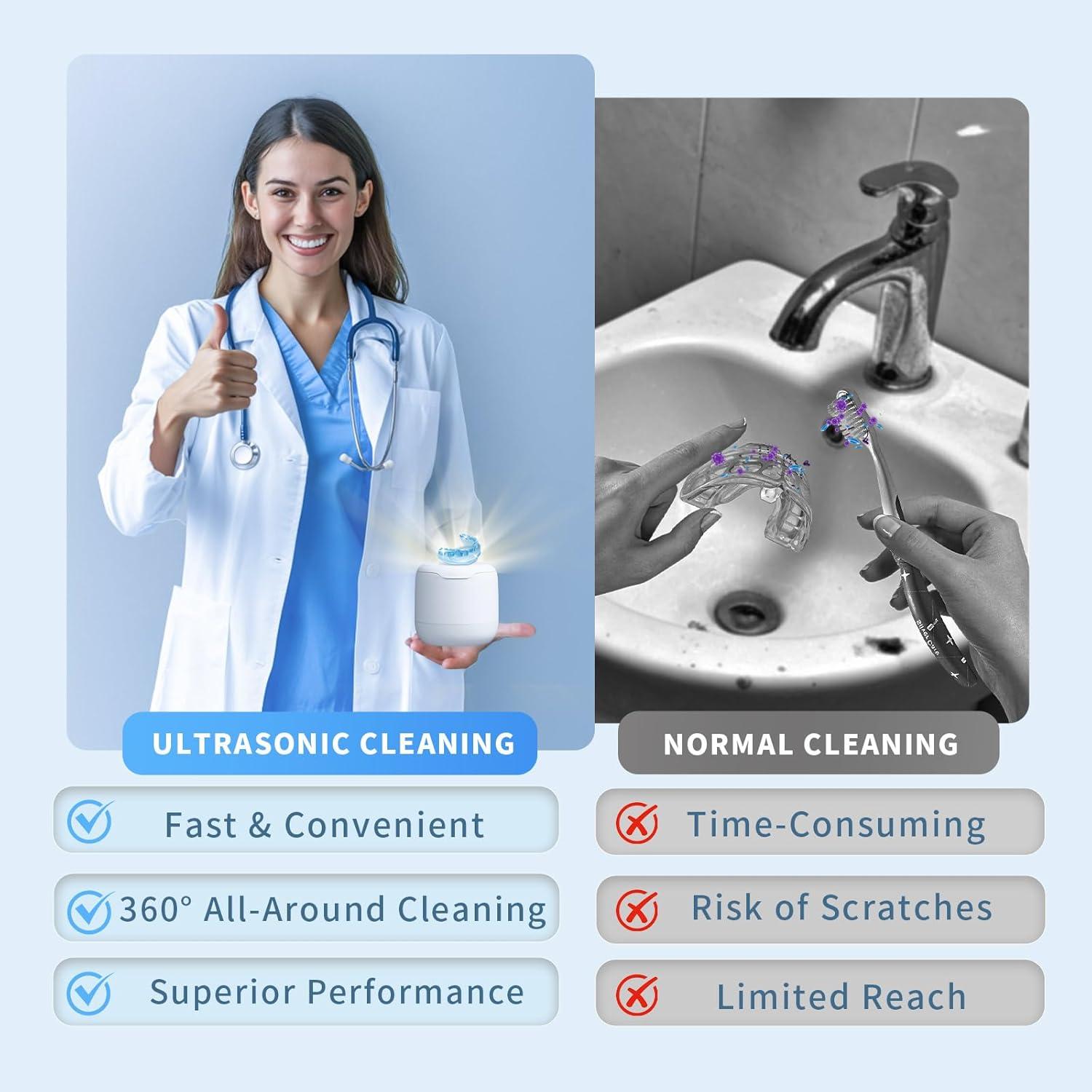 Limpiador Ultrasónico ZONIX 300ML para Retenedores y Joyería