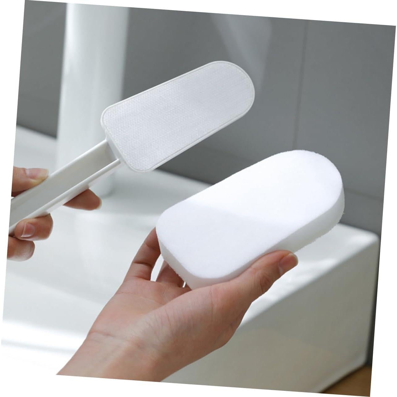 1 Set Bathroom Cleaning Brush Carpet Sponges Scrub Brush for Cleaning Floor Cleaning Supplies Shower Cleaning Floor Abs Bath Long Handle