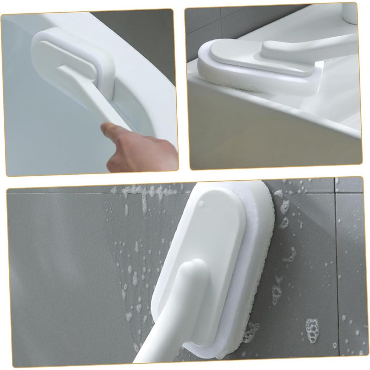 1 Set Bathroom Cleaning Brush Carpet Sponges Scrub Brush for Cleaning Floor Cleaning Supplies Shower Cleaning Floor Abs Bath Long Handle