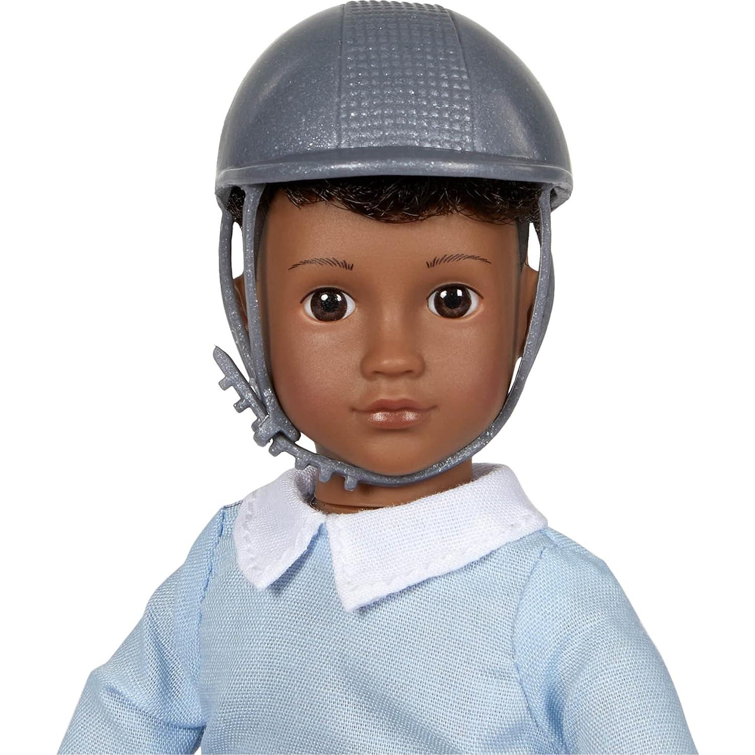 Muñeco Mini Niño y Caballo Landon y Luna - 15,24 cm