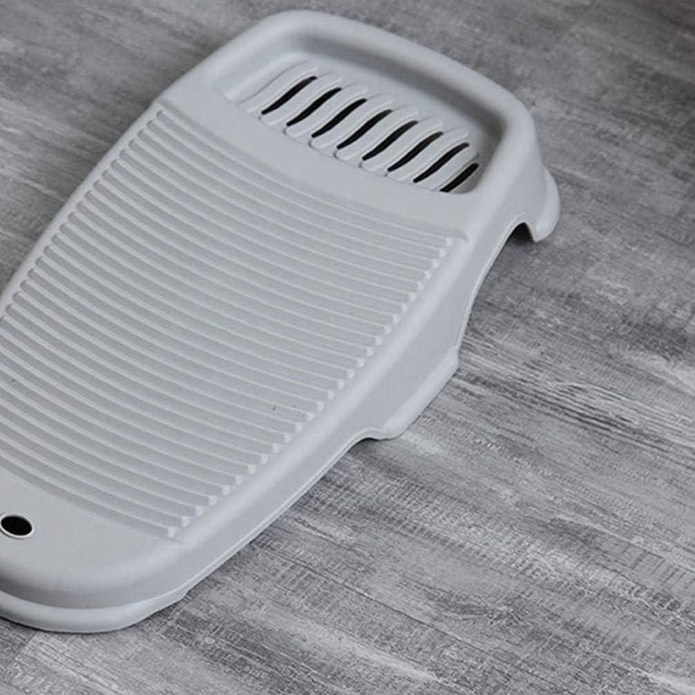 Tabla de Lavado Antideslizante Cabilock 7x44x7cm Gris