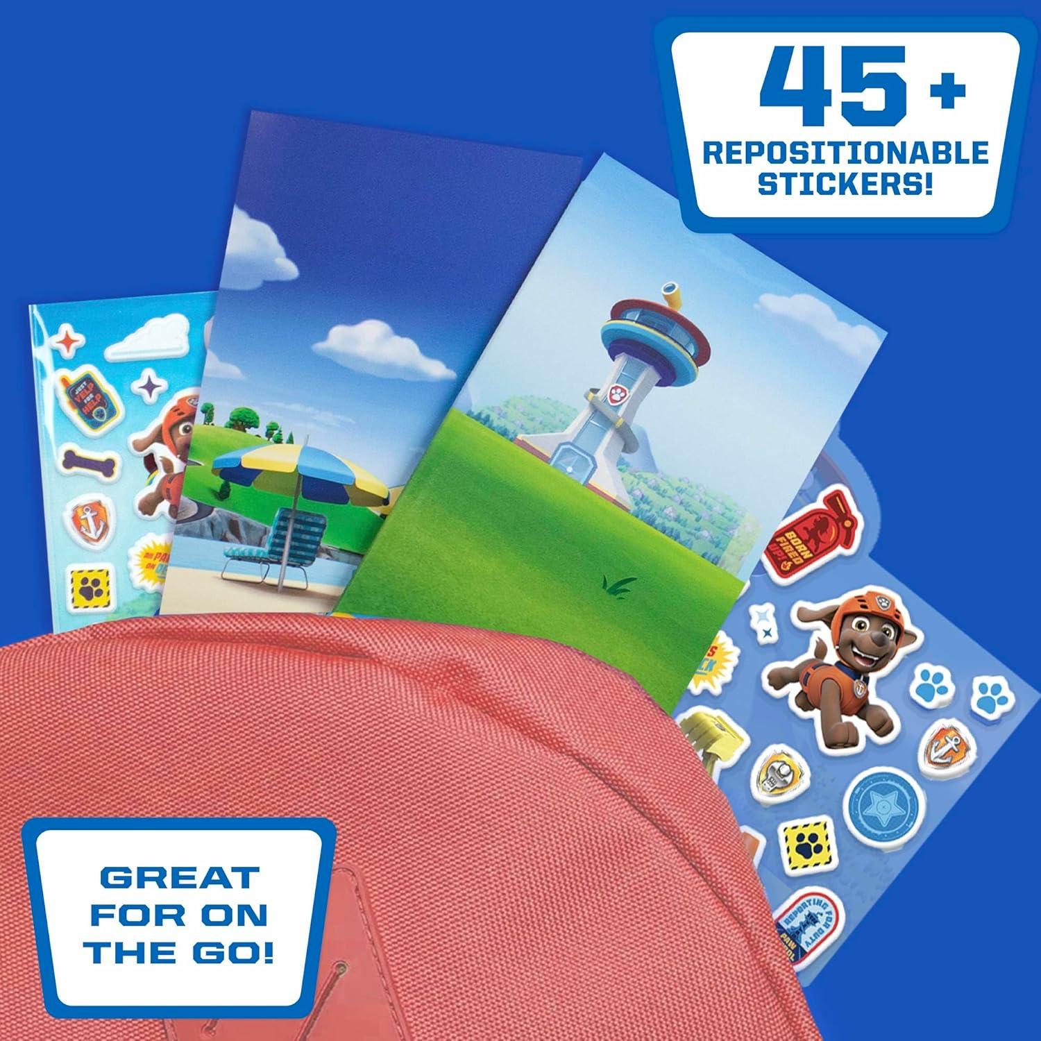 Set de Pegatinas Paw Patrol - 6 Juegos Reutilizables