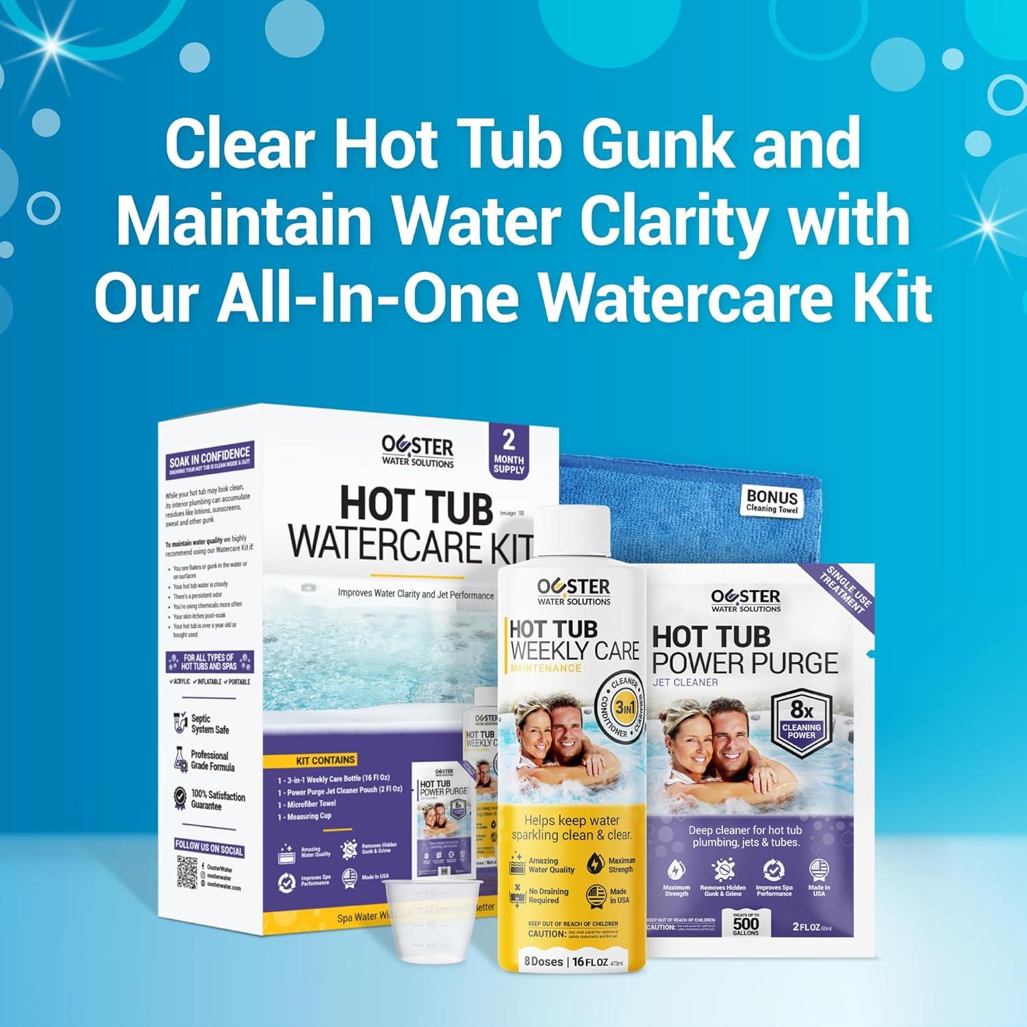 Kit de Cuidado del Agua para Spa Bio Ouster 3en1 532ml