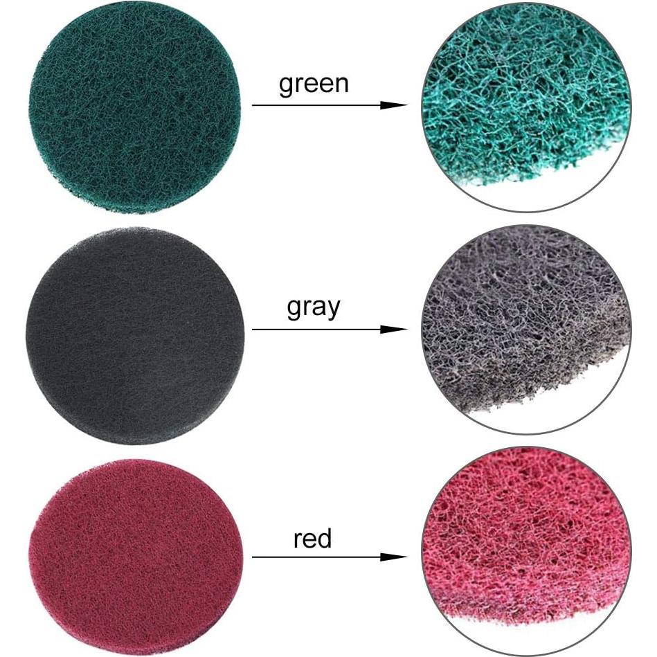 Kit de 17 Piezas Almohadillas de Limpieza Carkio 5"