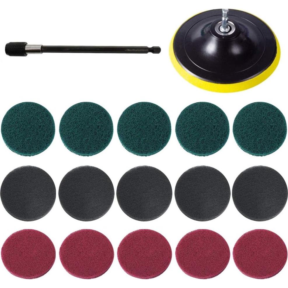 Kit de 17 Piezas Almohadillas de Limpieza Carkio 5"