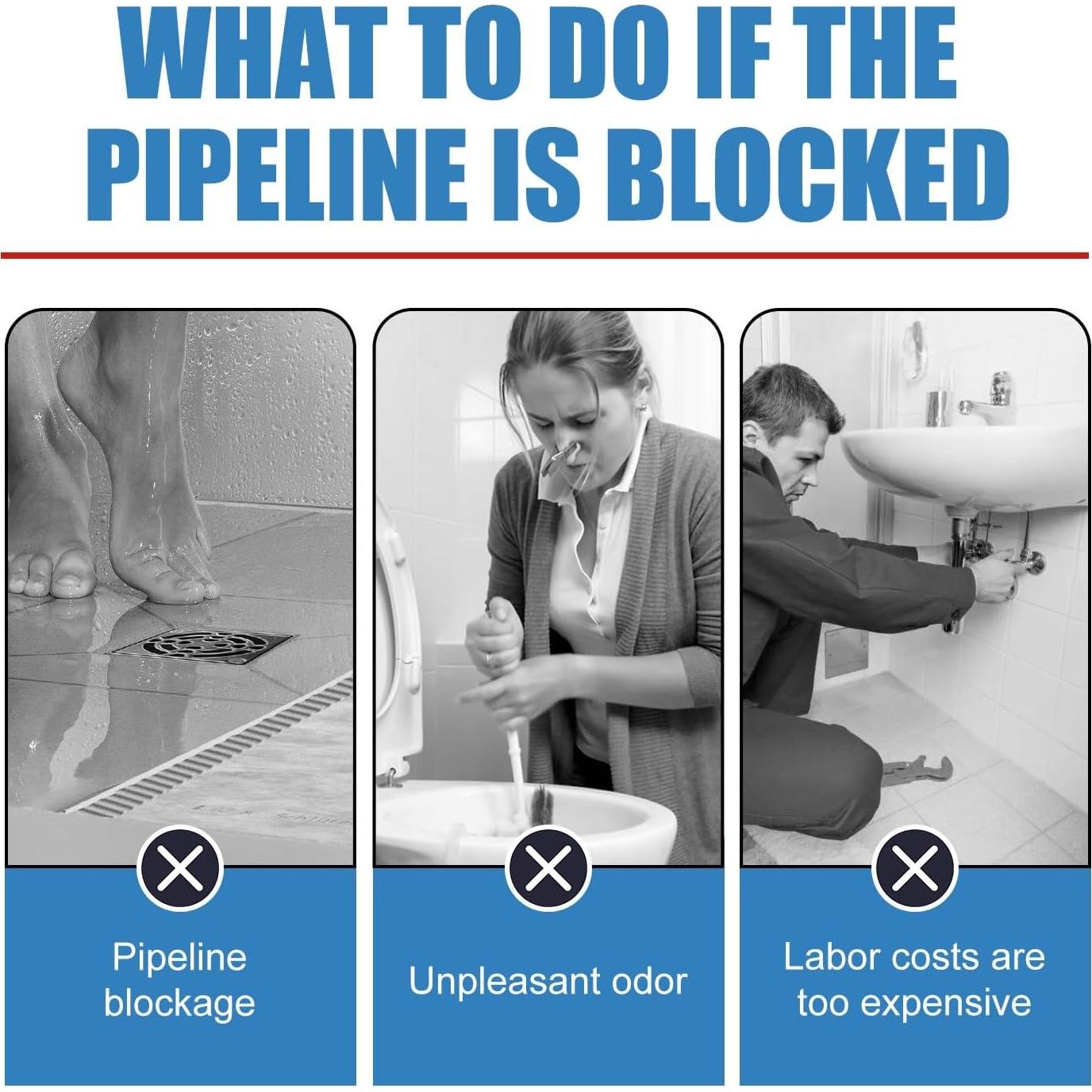 Tabletas Efervescentes Limpiador de Desagües KLYso 3PCS