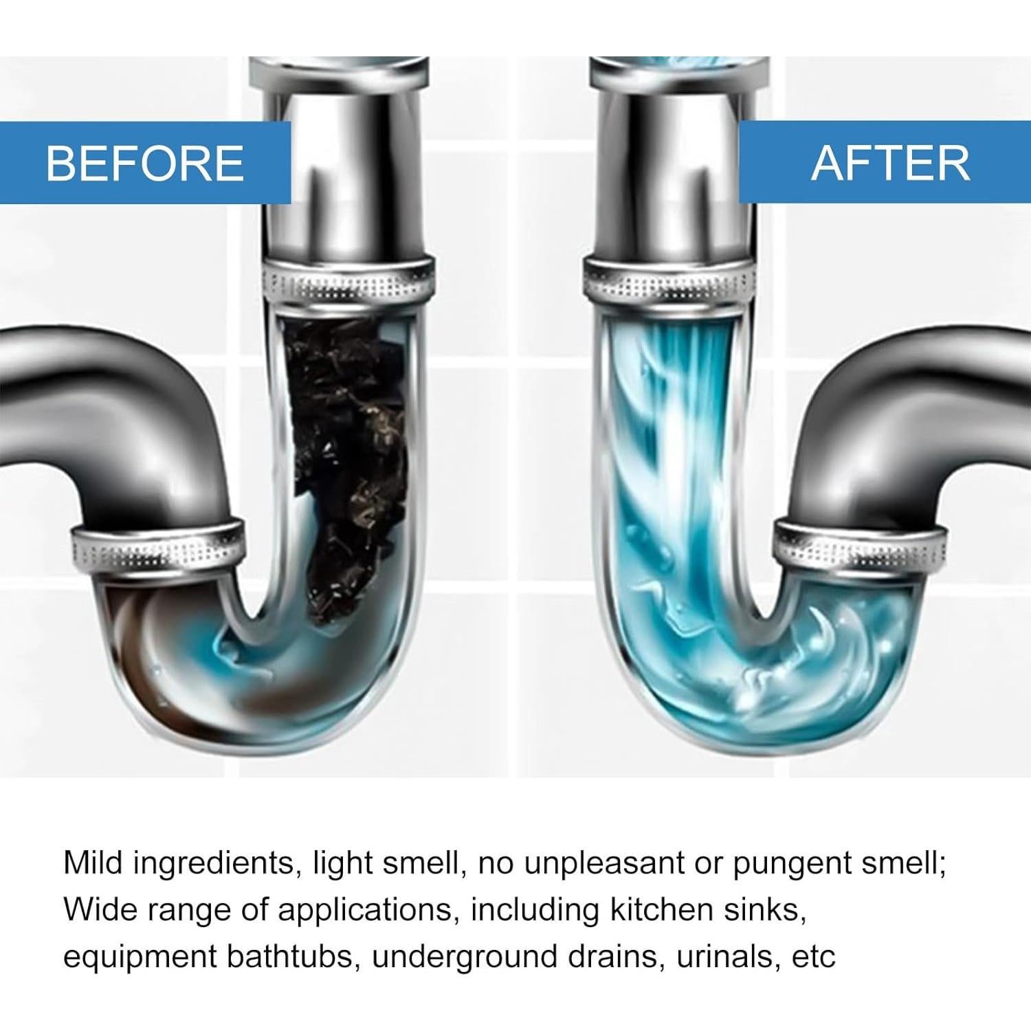 Tabletas Efervescentes Limpiador de Desagües KLYso 3PCS