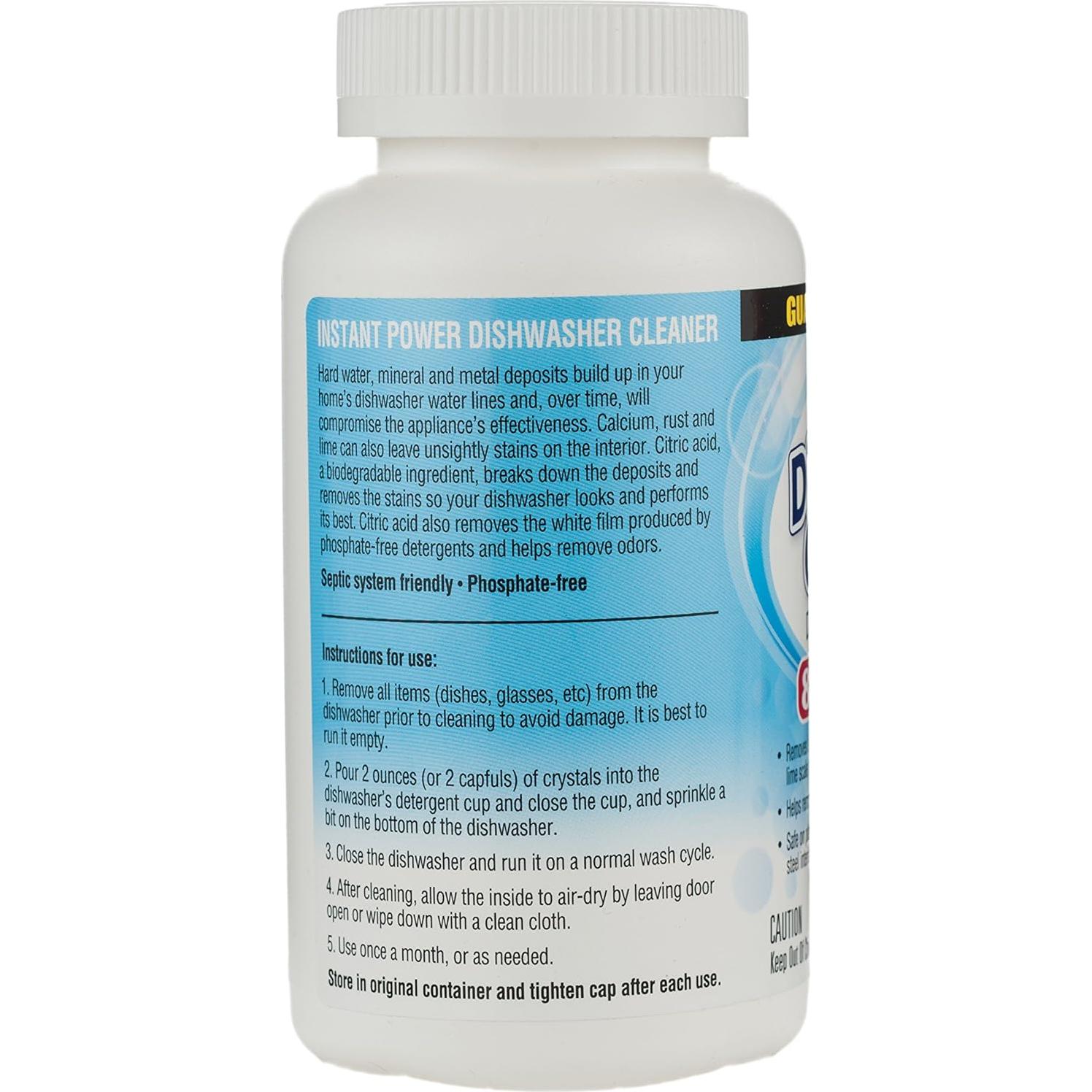 Limpiador de Lavavajillas Instant Power 473 ml - Elimina Olores