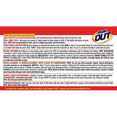 Removedor de Manchas de Óxido Iron OUT 4.31 kg - Multiusos