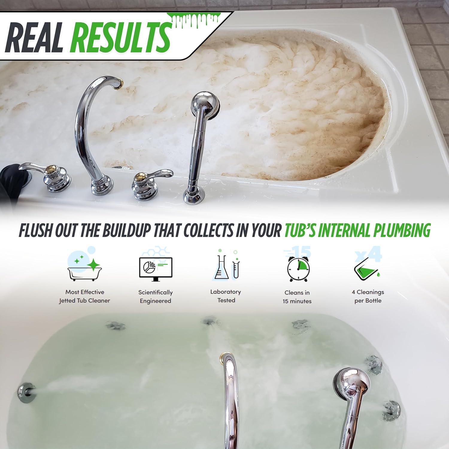 Paquete Limpiador Bañera con Jets y Desincrustante Oh Yuk 473ml