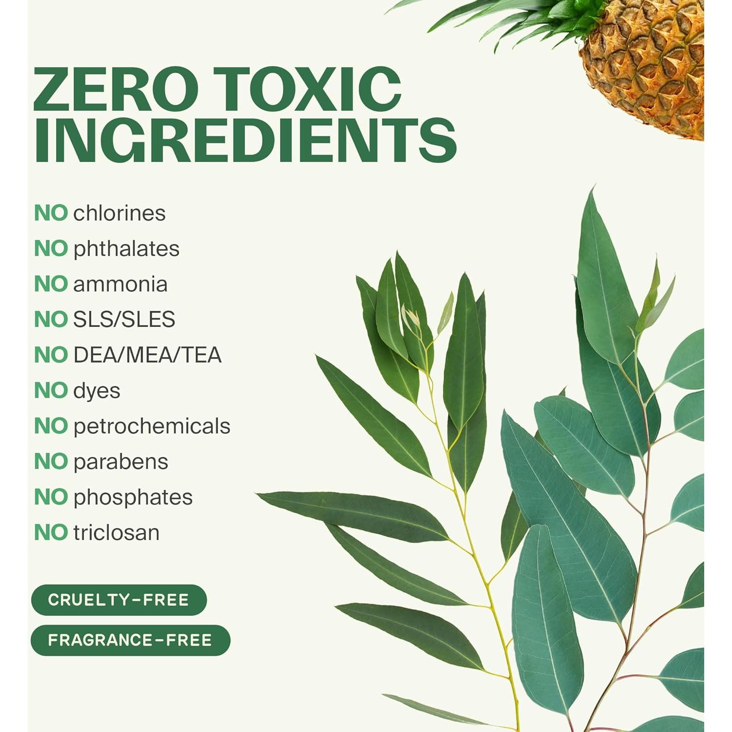 Limpiador de Inodoro Natural Fuwa3e Eucalipto 500ml - 99% Plantas