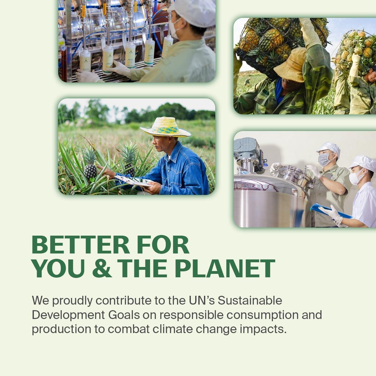 Limpiador de Inodoro Natural Fuwa3e Eucalipto 500ml - 99% Plantas