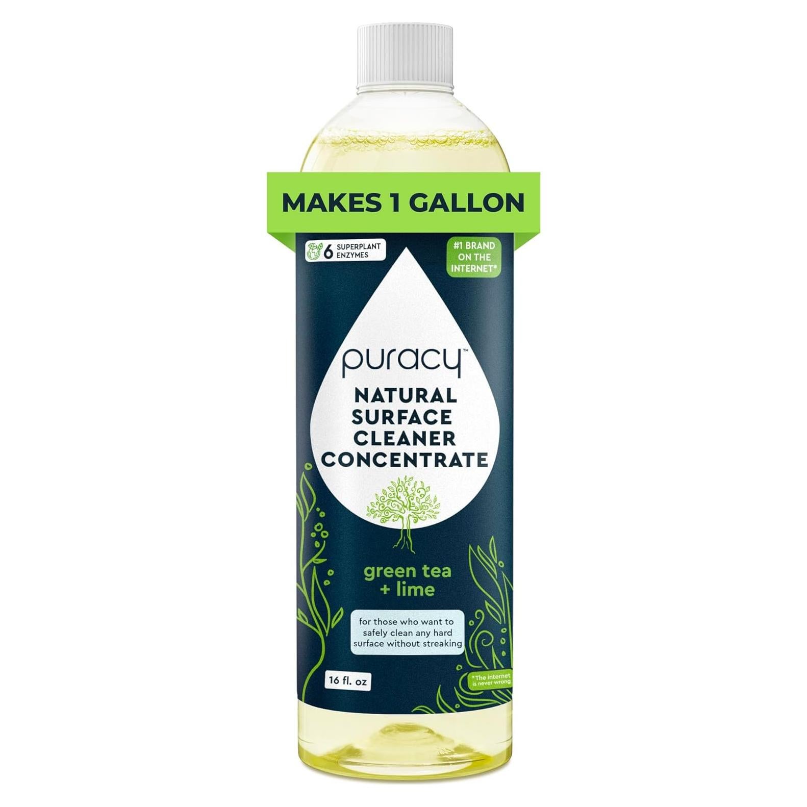 Limpiador Multiusos Natural Puracy 16oz Té Verde y Lima