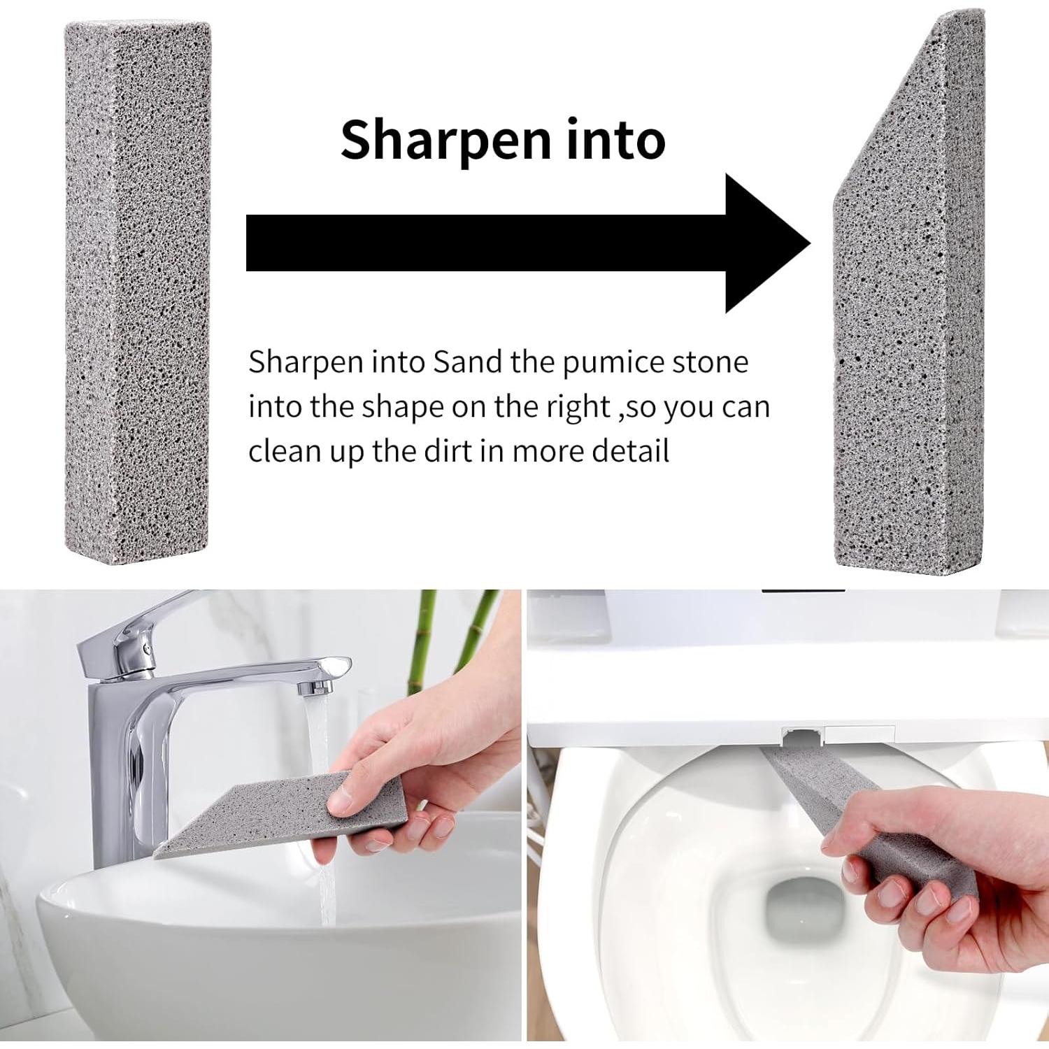 25 Piezas de Piedra Pómez HATOKU para Limpieza de Inodoro