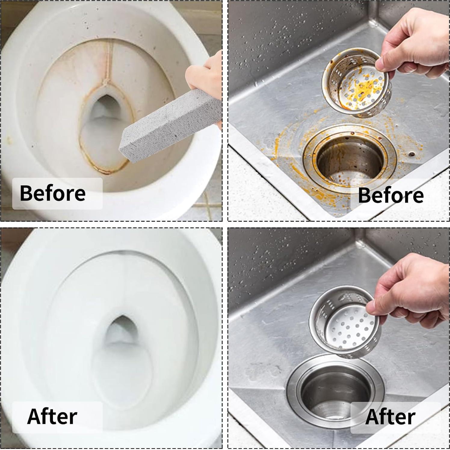 25 Piezas de Piedra Pómez HATOKU para Limpieza de Inodoro