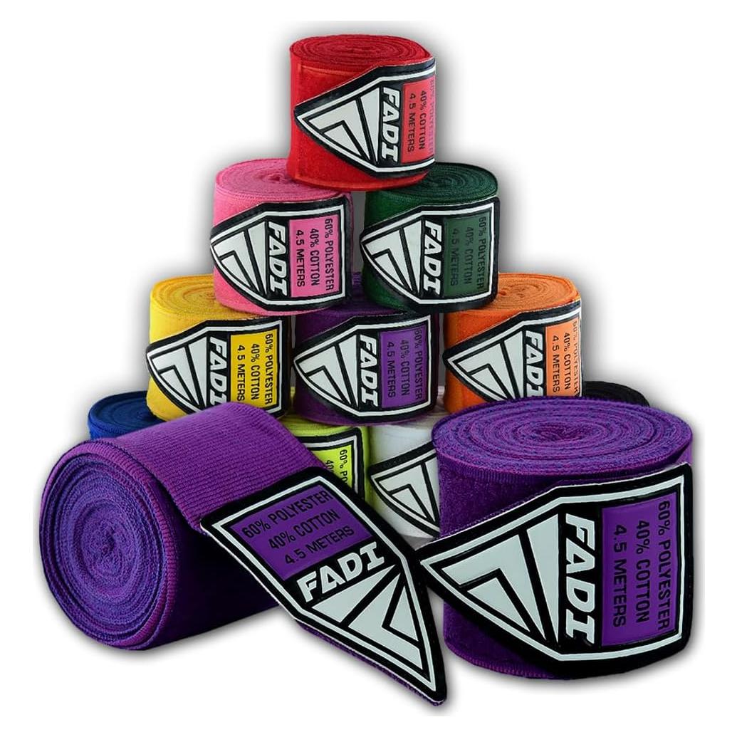 Envolturas de Mano de Boxeo Fadi Sports 180" (457 cm) Unisex