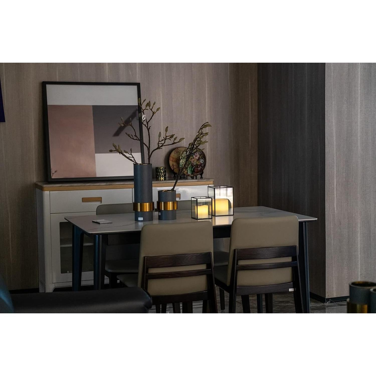 Juego de Soportes para Velas Huracán yshengood - 2 Piezas