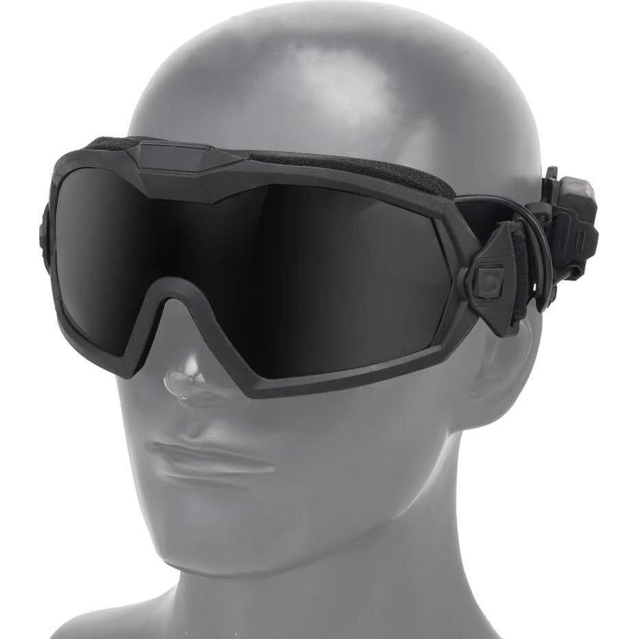 Gafas de Airsoft H World Shopping con Ventilador y Lentes Intercambiables