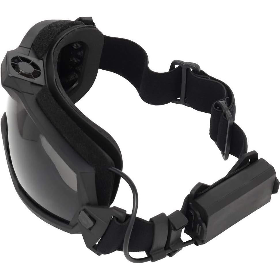 Gafas de Airsoft H World Shopping con Ventilador y Lentes Intercambiables