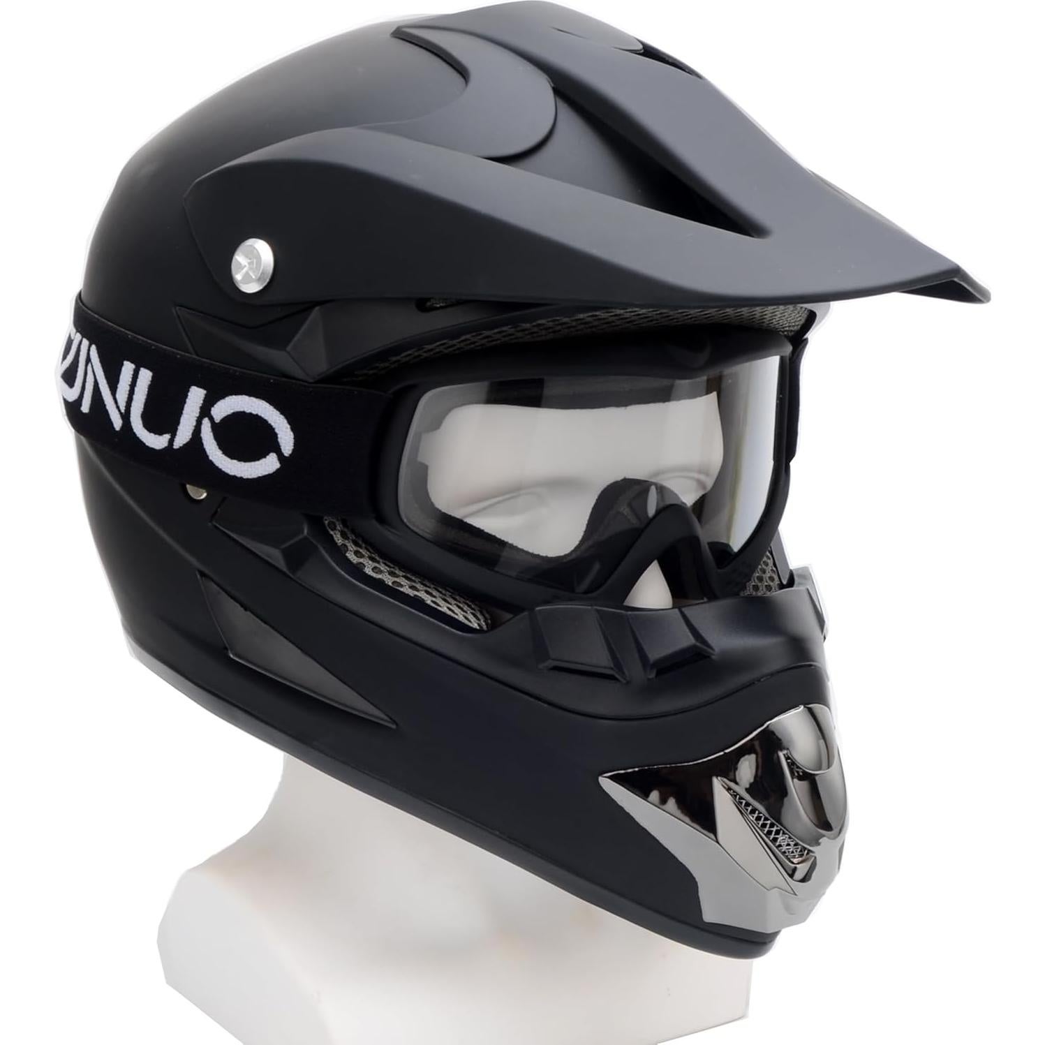 Gafas de Motocross para Niños y Jóvenes UV400 - Negro