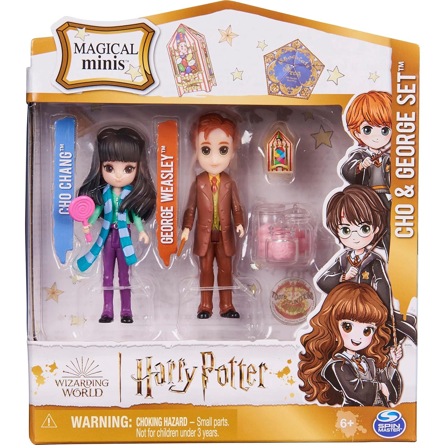 Set de Figuras Harry Potter Cho Chang y George Weasley