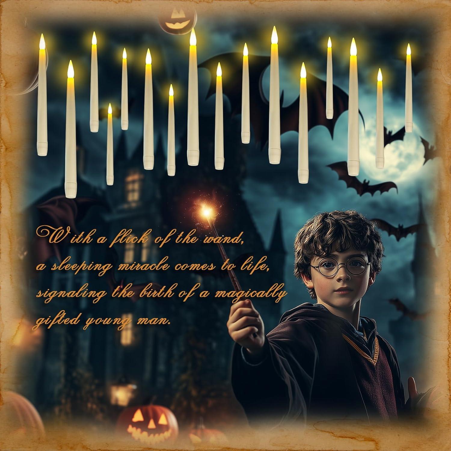 Homemory 20 Velas Flotantes LED con Control Remoto y Temporizador