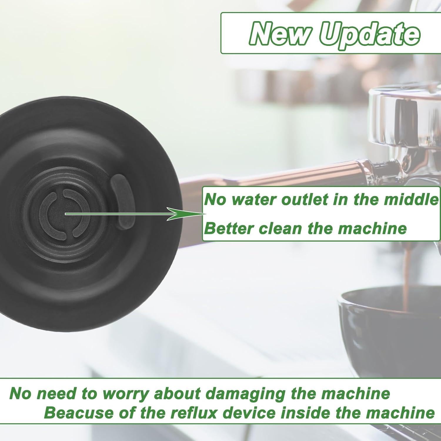 Disco de limpieza 54mm para espresso Breville - 2 Pack