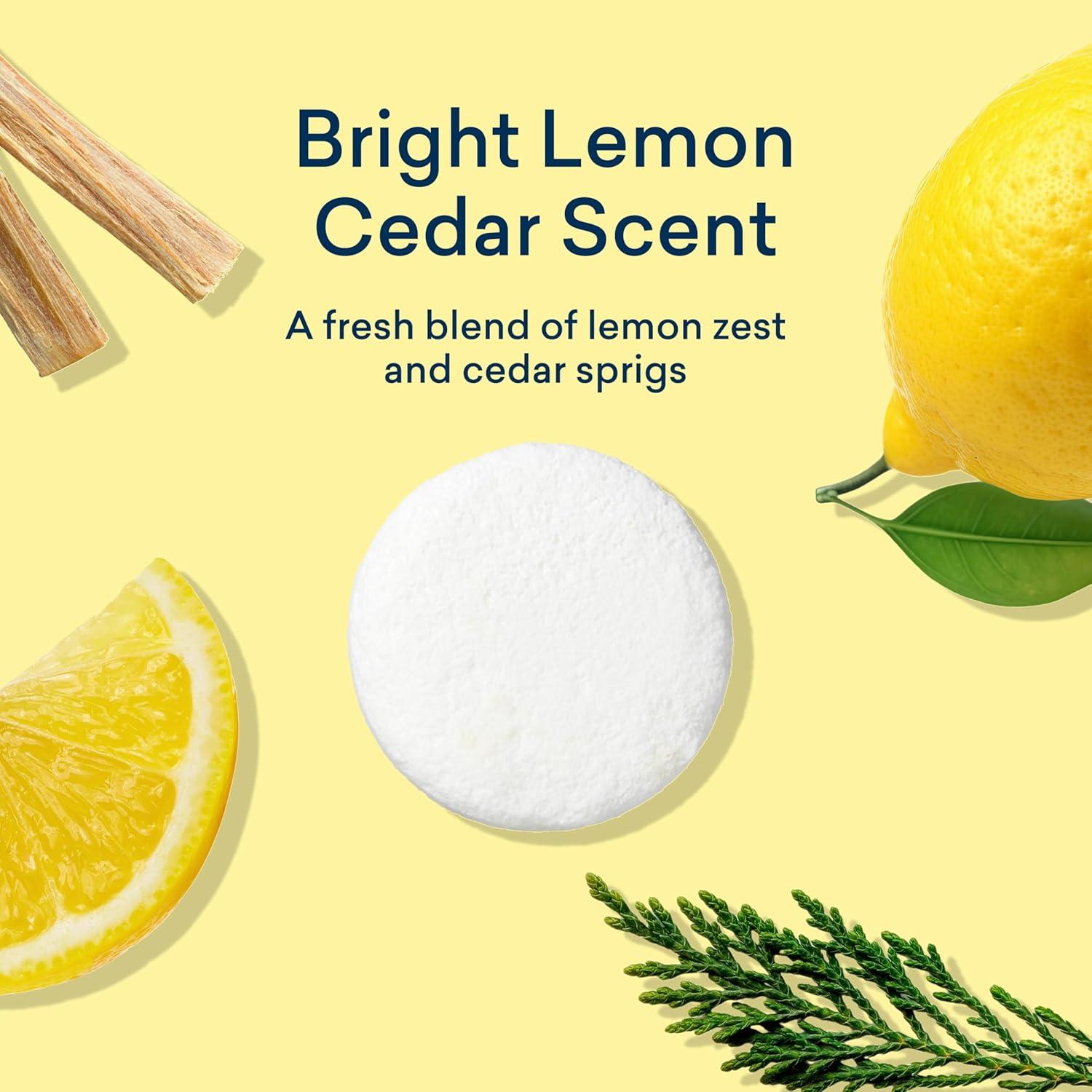 Tabletas Limpiadoras de Inodoro Blueland 14 Unidades Cedro Limón