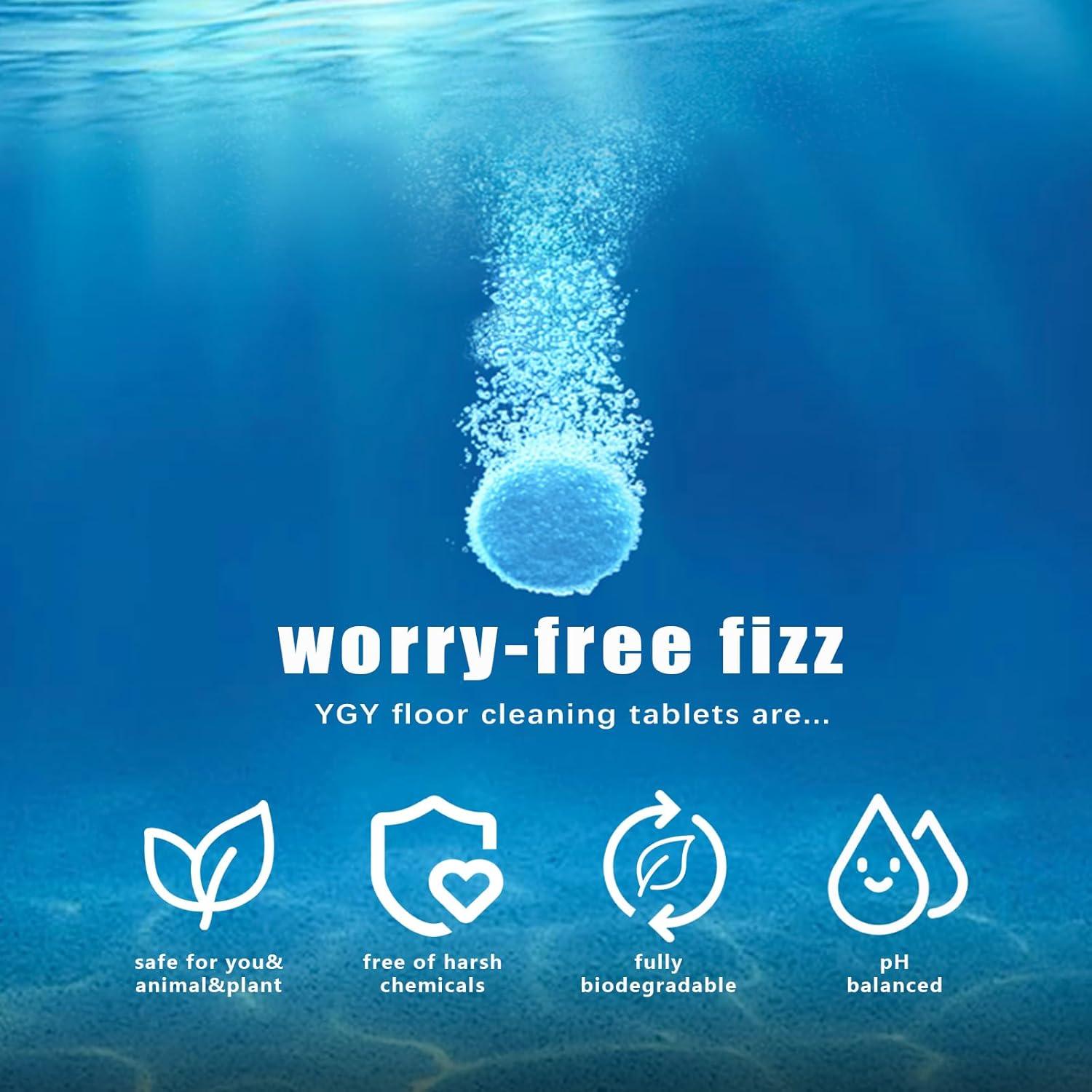 Limpiador de pisos YGY, 36 tabletas aroma lavanda, compatible Tineco