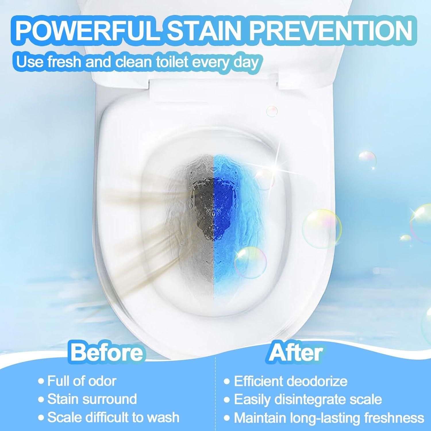 Limpiador de Inodoro KIISIISO - 6 Botellas Automáticas 1.2kg