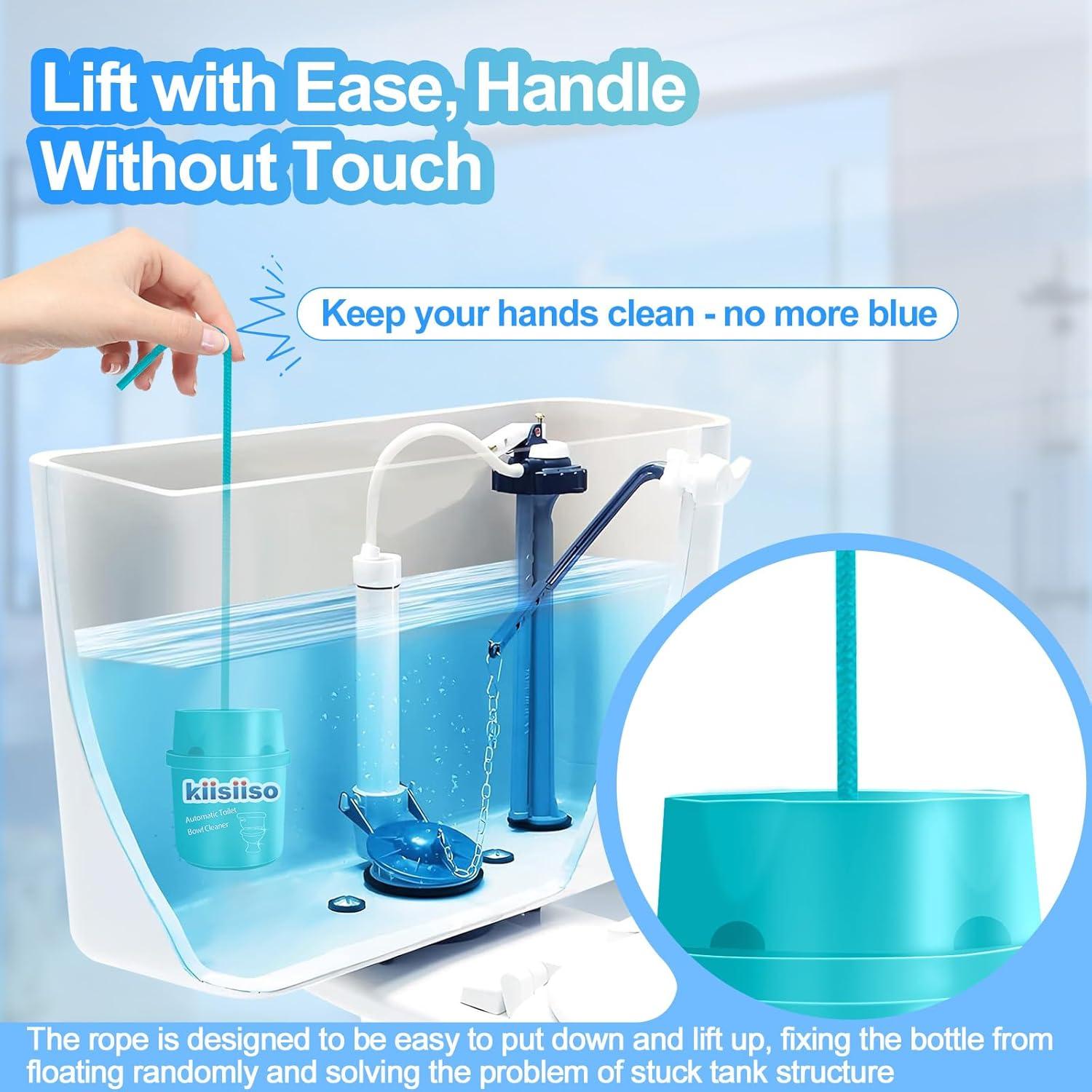 Limpiador de Inodoro KIISIISO - 6 Botellas Automáticas 1.2kg