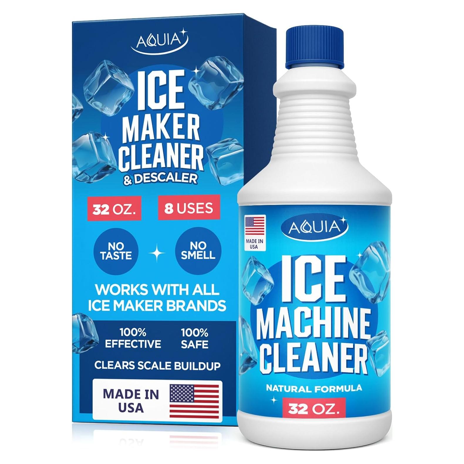 Limpiador y Desincrustante de Hielo Aquia 946 ml - Efectivo para Todas las Marcas