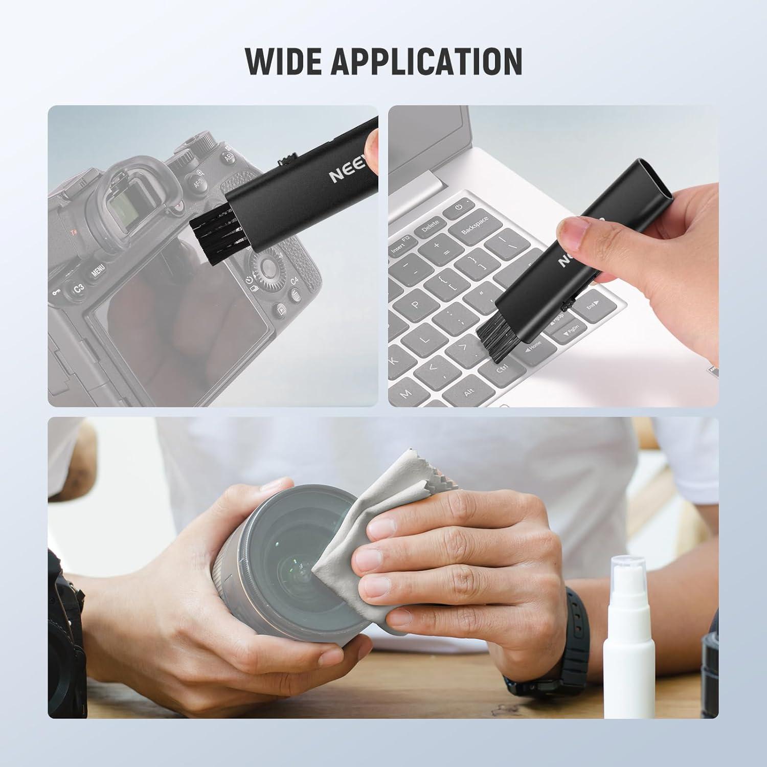 Kit de Limpieza de Lentes NEEWER HM-45 con Bolígrafo y Paño