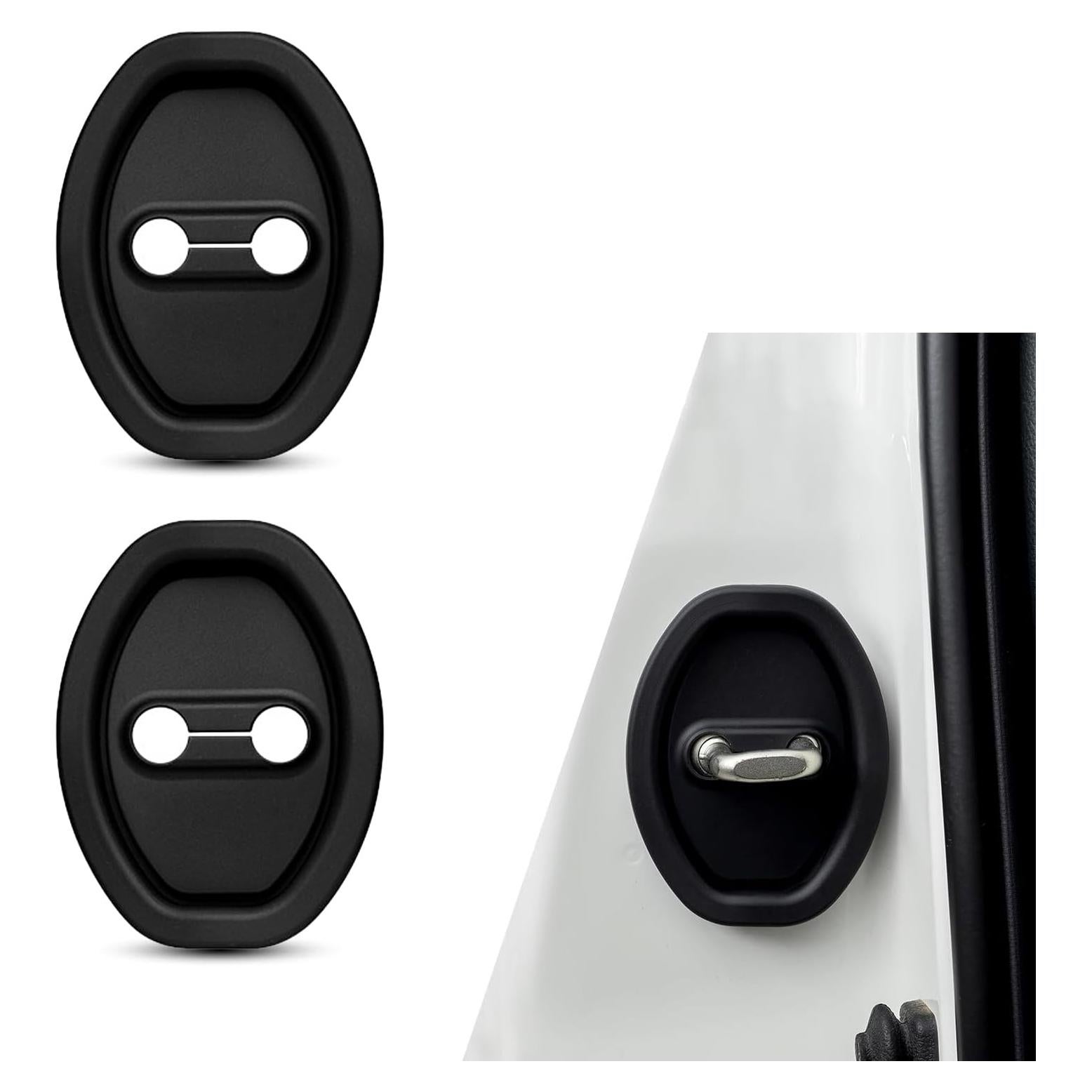 Protector de Cerradura de Puerta de Coche nodteem 2 PCS Silicona