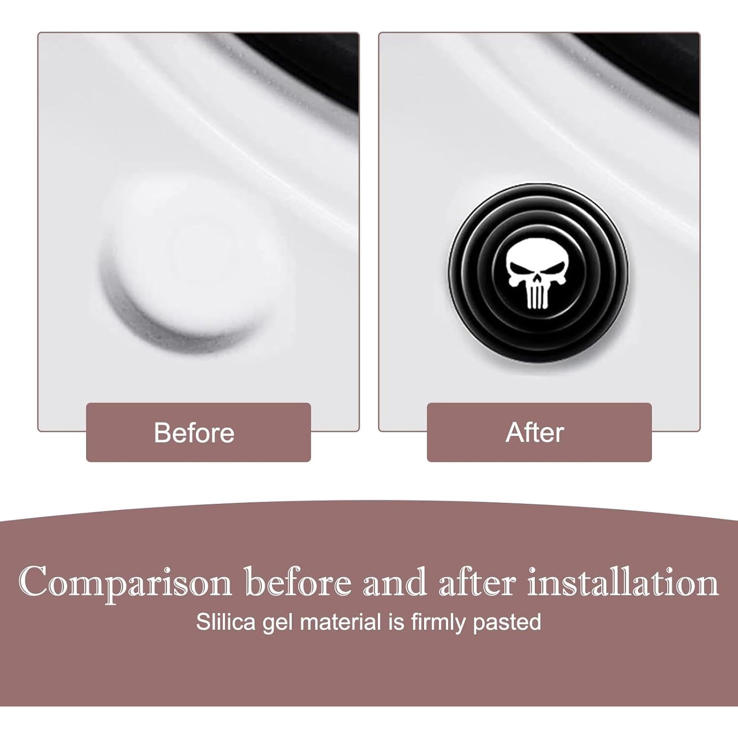 8 Almohadillas Absorbentes de Choque para Puertas de Auto awlbed