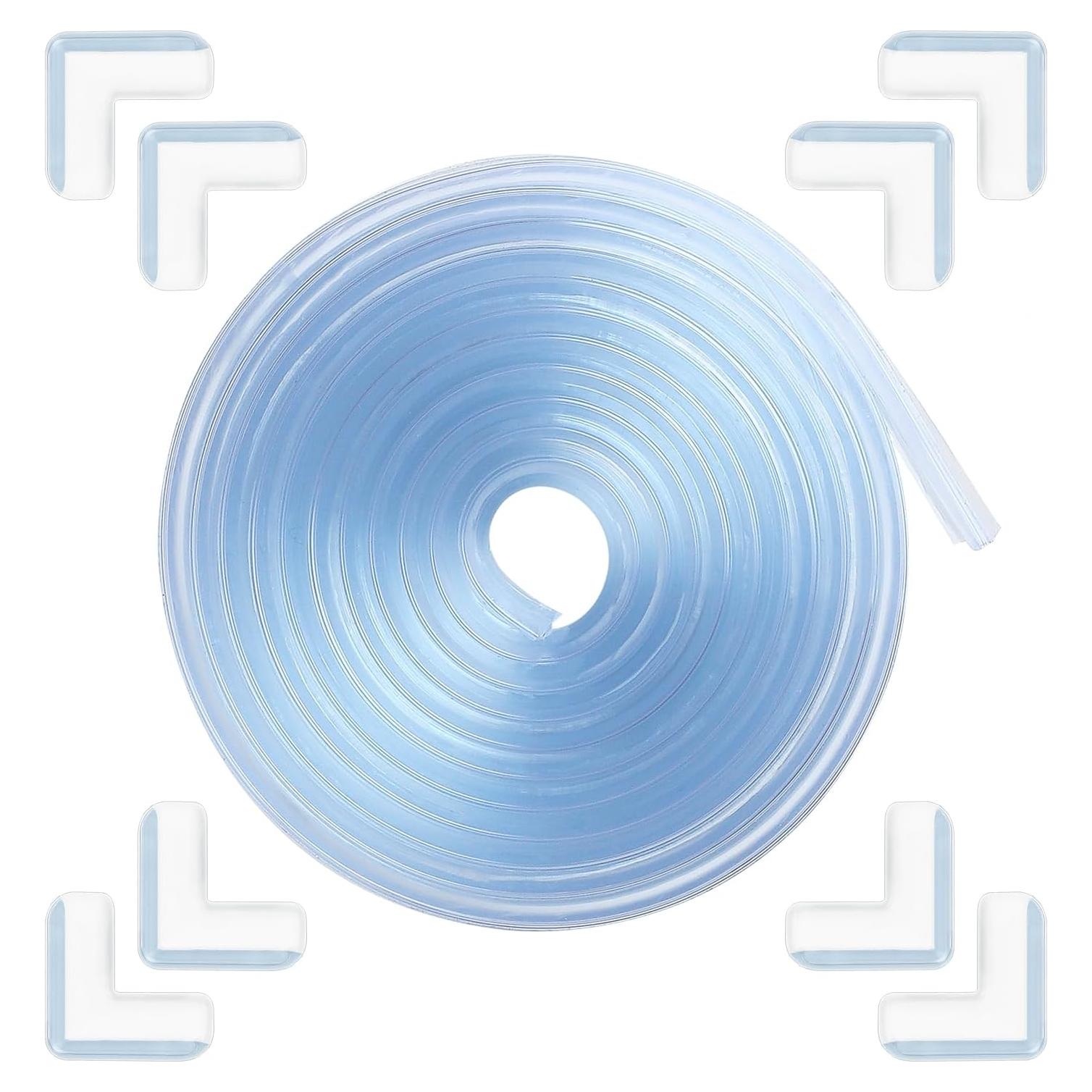 Protector de Esquinas y Bordes POIKSHARK 2M Transparente