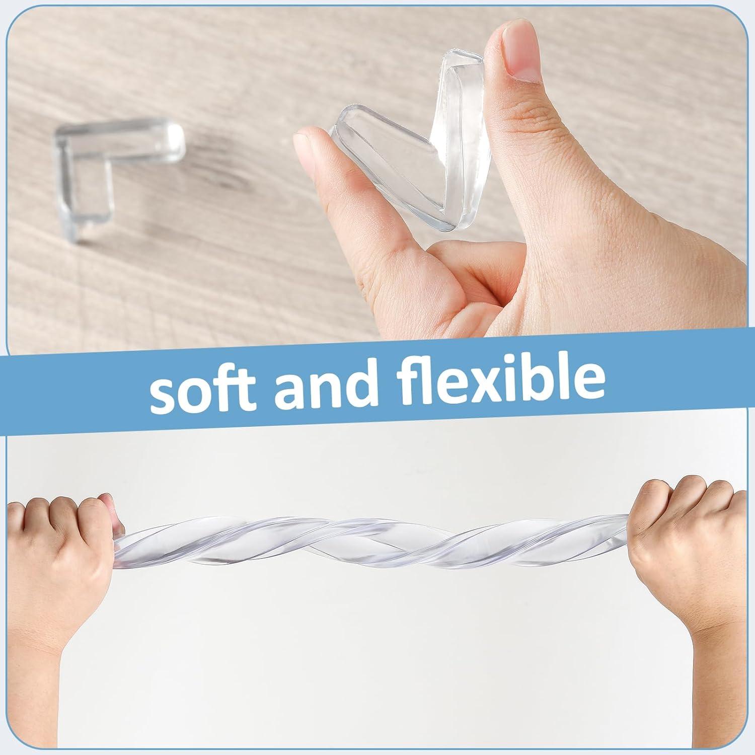 Protector de Esquinas y Bordes POIKSHARK 2M Transparente