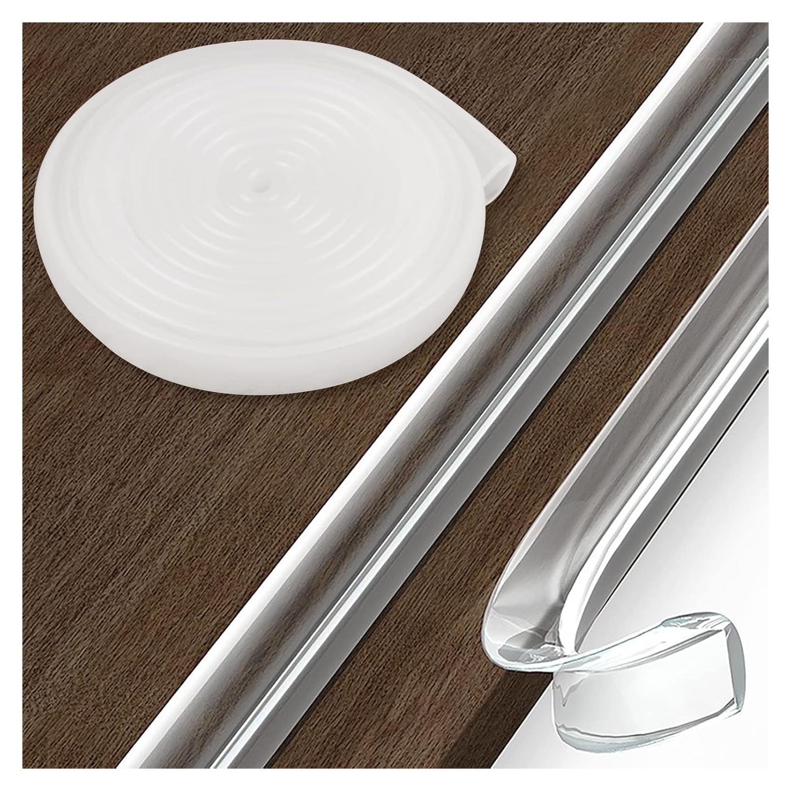 Protector de Bordes Loiion 1m Silicona Transparente para Muebles