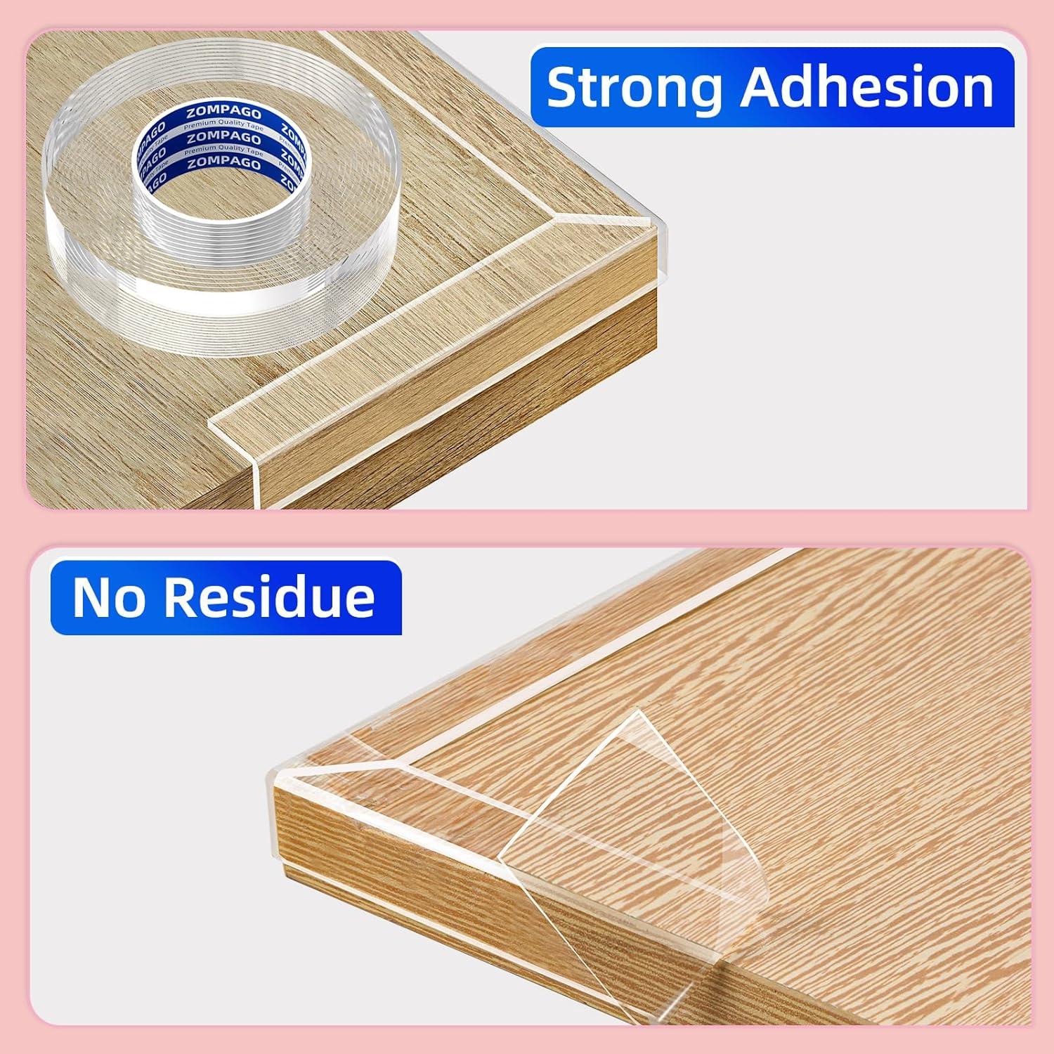 Protectores de Esquinas Suaves ZOMPAGO 2.03cm x 3m Transparentes