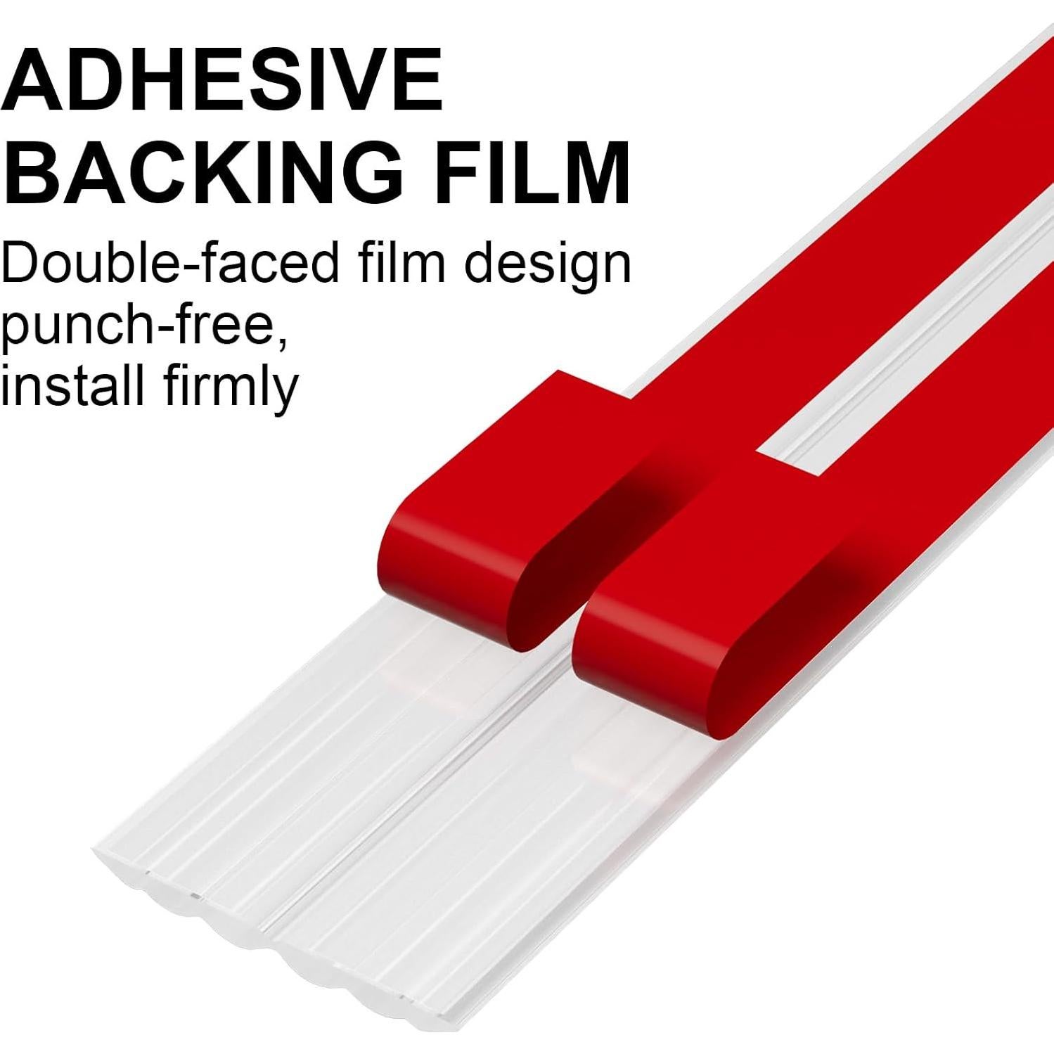 Protector de Esquinas de Pared Elvone 6 CM x 6.1 m Transparente