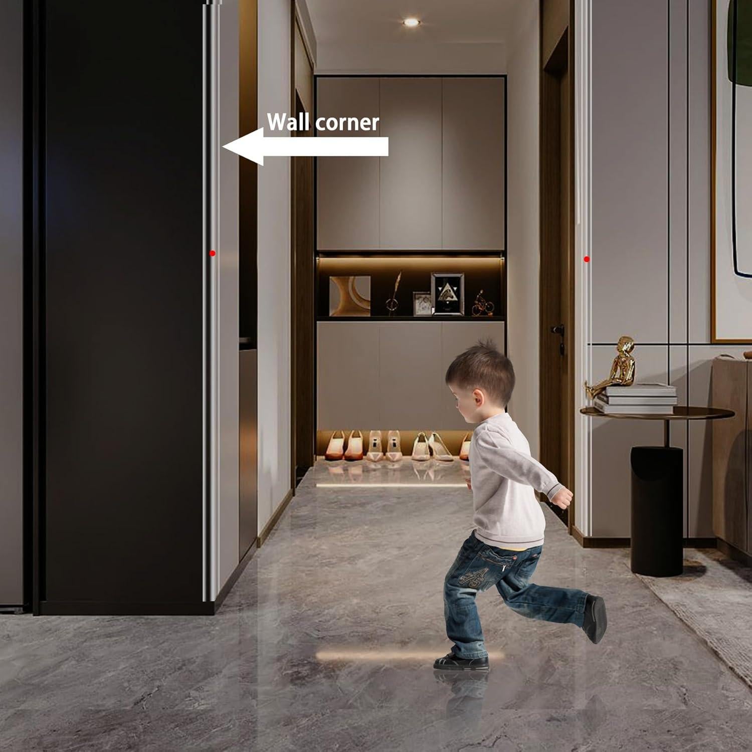 Protecciones de esquina L Trimold 0.9m x 3cm Transparentes (3Pcs)