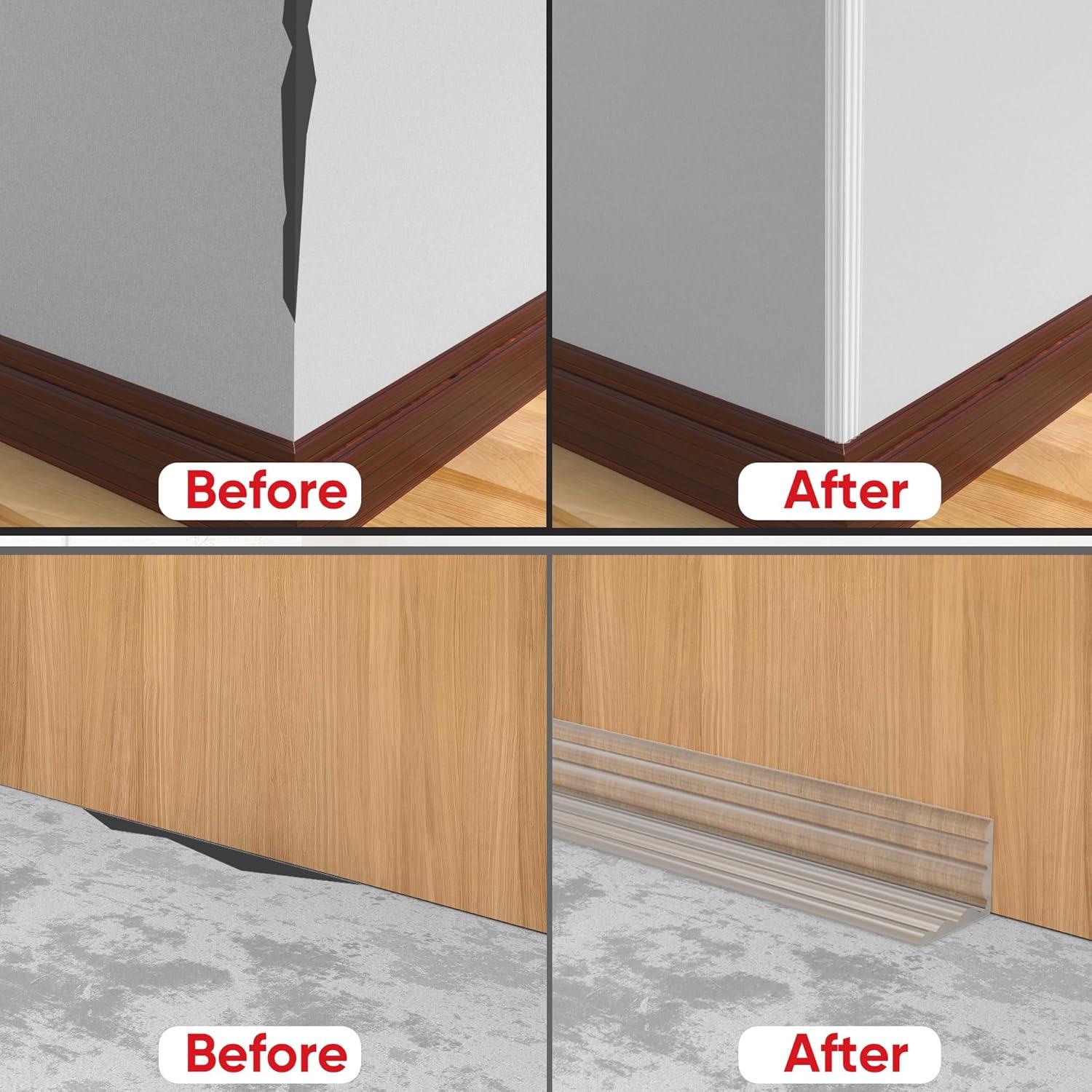 Protector de Esquina de Pared Mavionor 4.06cm x 3.05m Transparente