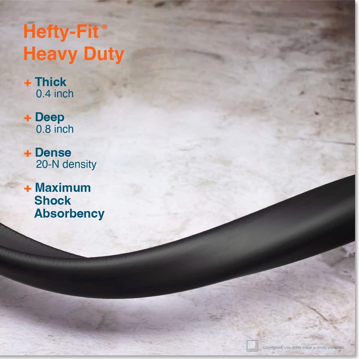 Protector de Bordes Roving Cove 2.74m Espuma Caucho Negro