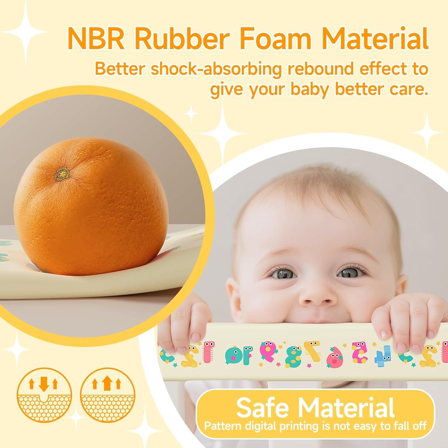 Protector de Bordes para Bebé Lonlown 2m Espuma Amarillo