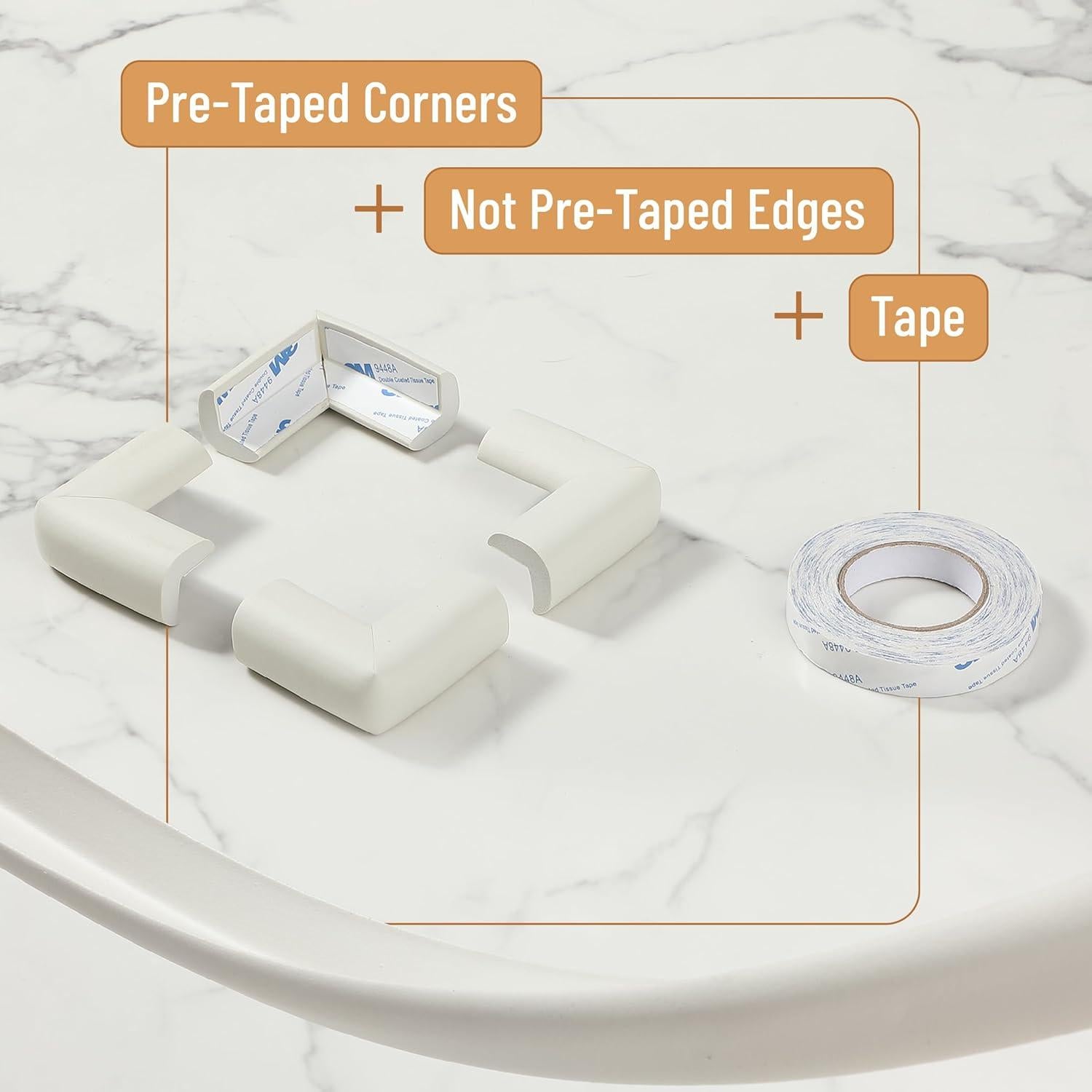 Protectores de Esquinas y Bordes Mr. Pen 5.49m para Bebés