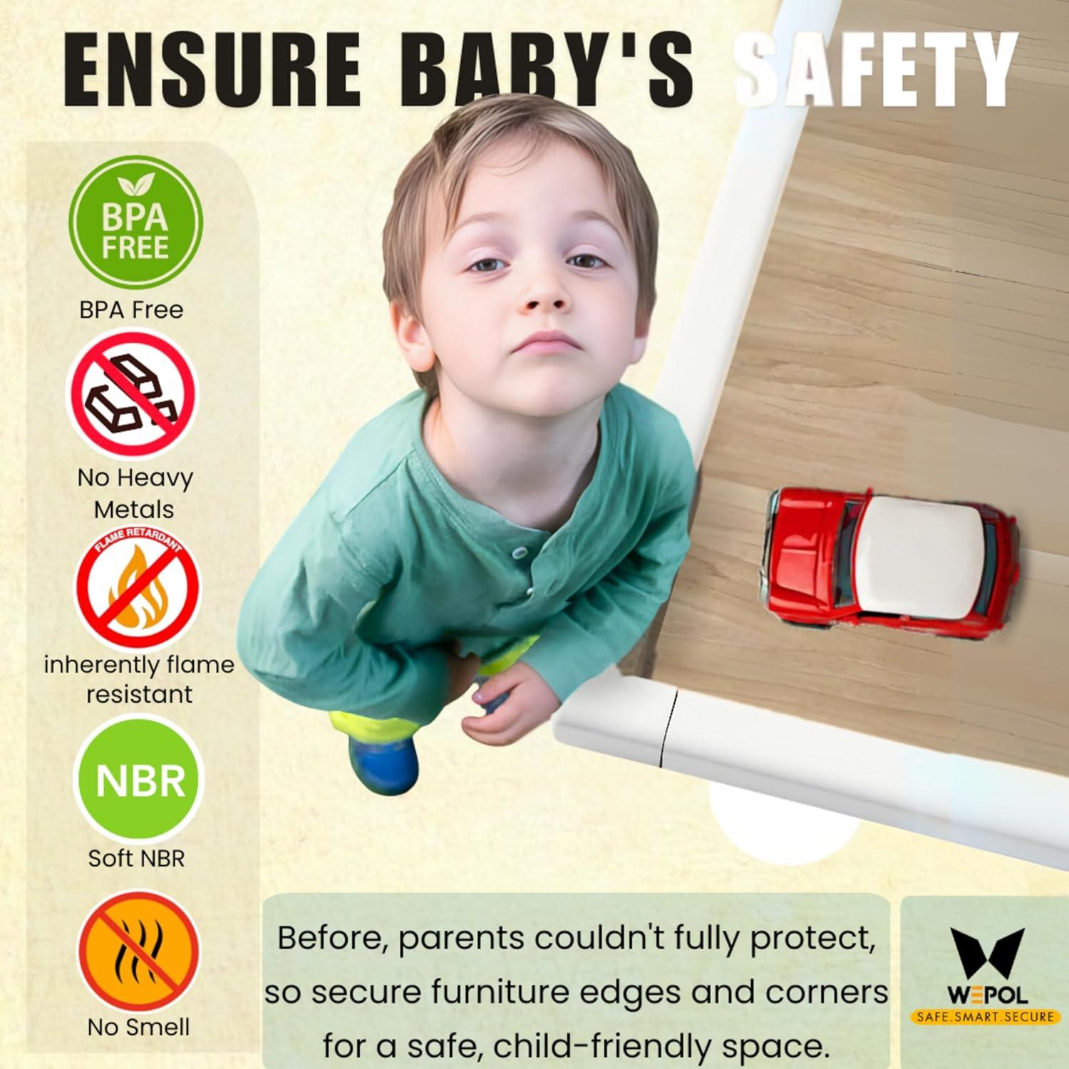 Protector de Bordes y Esquinas WEPOL para Bebés - 5.49m