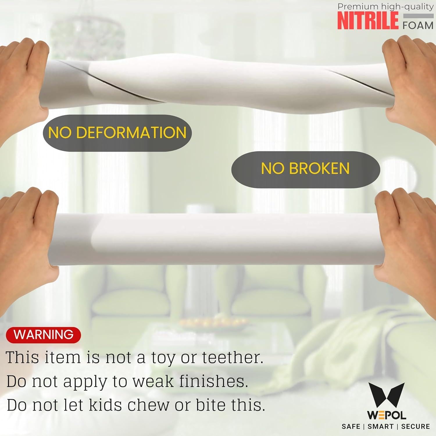 Protector de Bordes y Esquinas WEPOL para Bebés - 5.49m