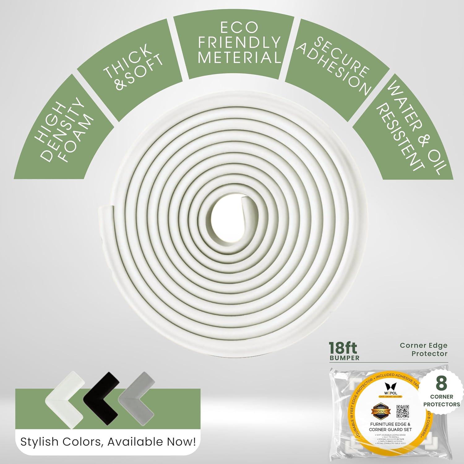 Protector de Bordes y Esquinas WEPOL para Bebés - 5.49m
